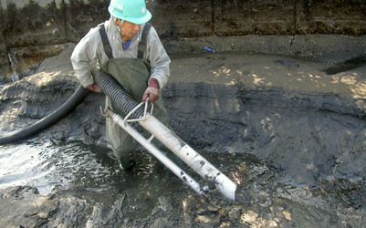 平成22年度桂排水機場遊水池浚渫工事