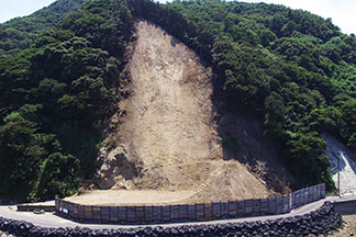 掘削・土砂運搬完了